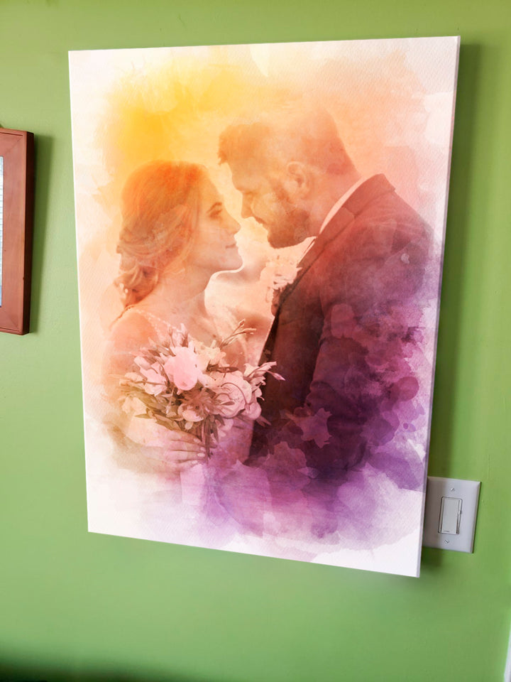 MikeAndEva.com - Custom Wedding Portrait